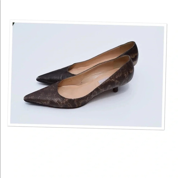 Michael Kors phyton embossed low heels - Picture 4 of 8